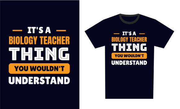 Biology Teacher Graphics & T-Shirt Designs