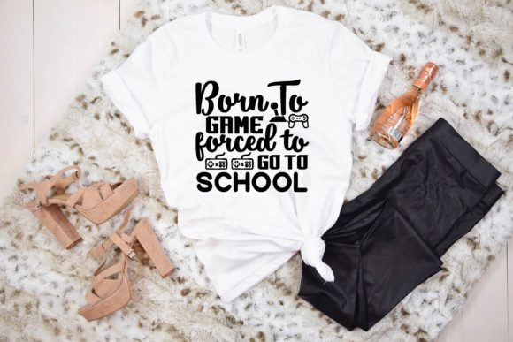 Born to Game SVG: Graphics for T-Shirt Designs