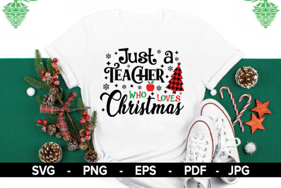 Christmas, Sublimation, Just a Teacher Graphics
