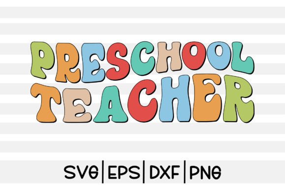 Preschool Teacher SVG Design: Graphics for Crafts