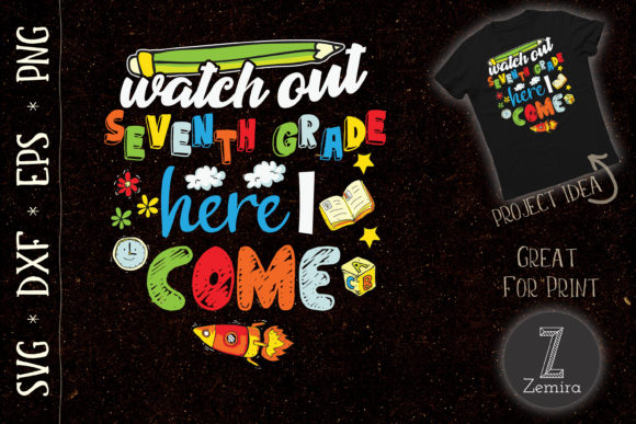 Seventh Grade Graphics: Polished T-Shirt Designs