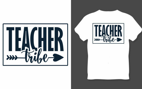 Teacher Design, Teacher Tribe Graphics for T-Shirt Designs