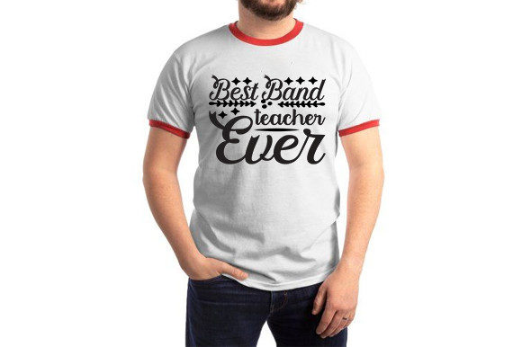 Teacher SVG Design: Best Band Teacher Ev Graphics