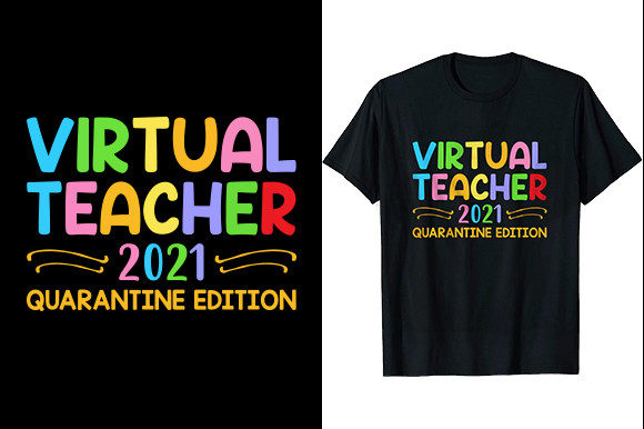 Virtual Teacher 2021 Graphics for T-Shirt Designs