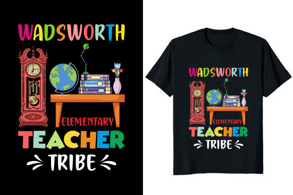 Wadsworth Elementary Teacher Tribe Graphics