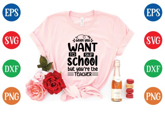 When You Want to Skip School: Graphics for T-Shirt Designs